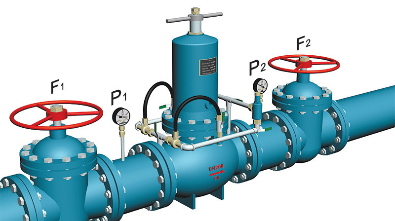 ZJY46H型減壓閥調(diào)試說(shuō)明示意圖 ZJY46H型減壓閥調(diào)試說(shuō)明示意圖